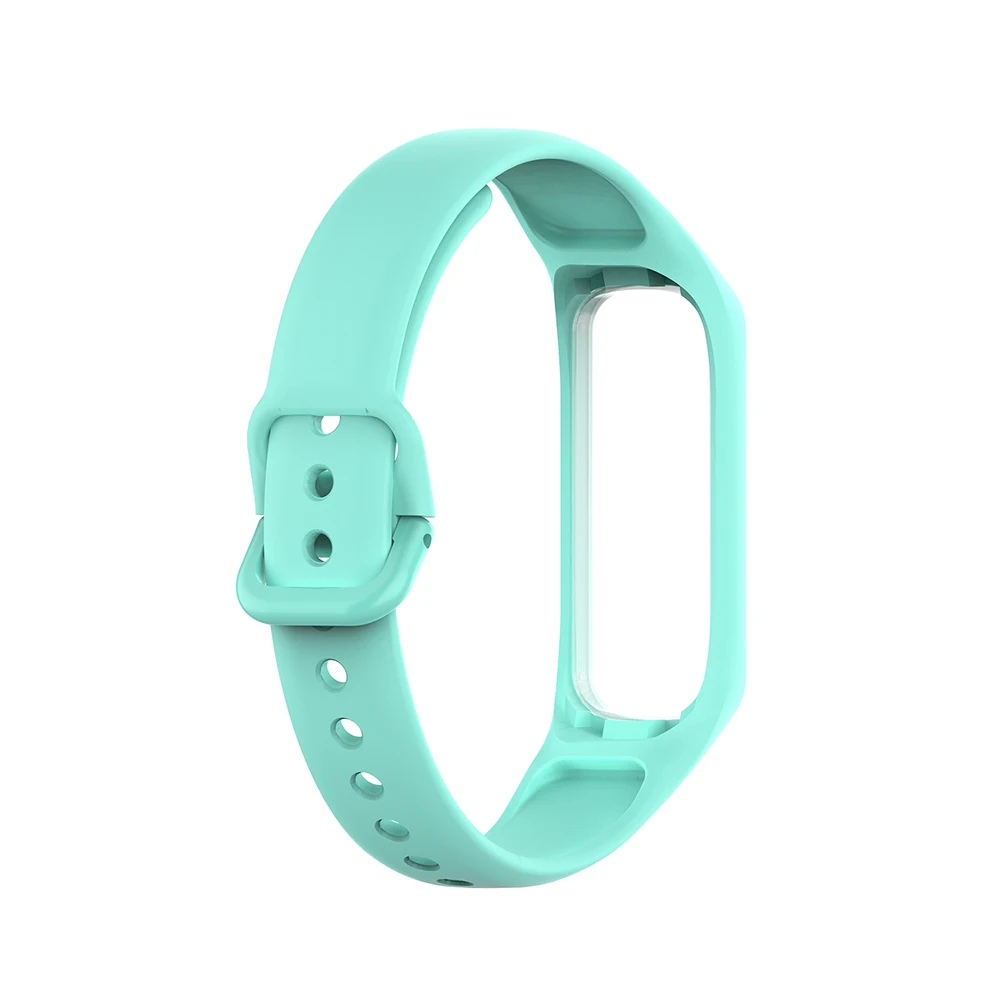 10 цветов Силиконовый ремешок для samsung Galaxy fit-e SM-R375 fit e умный Браслет спортивный ремешок для часов Замена резины браслет - Цвет ремешка: Mint green