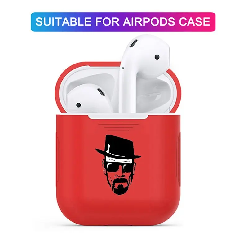 Милые чехлы для наушников Apple airpods роскошные прозрачные аксессуары Heisenberg Breaking Bad