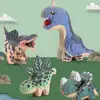 Baby Toy Montessori 3D Puzzle DIY Jigsaw Board Wooden Puzzle Dinosaur Animal Handmade Educational Assembly Toy Gift for Children 5