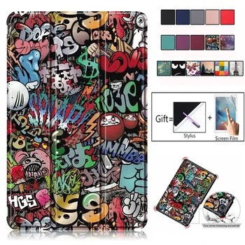 

For Huawei MatePad T8 Case 8.0 2020 PU Flip Tablet Case for Huawei MatePad T8 Kobe2-L09 Kobe2-L03 8" Tablet Cover Film