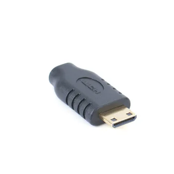 

hot selling new Standard Mini HDMI Male Type A to Micro HDMI Type D Female Socket Adapter Converter good sale