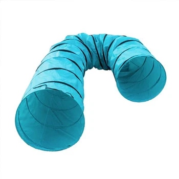

S Shape Pet Cat Tunnel 2 Holes Dog Cat Tunnel Tube Funny Collapsible Cat Dog Training Tubes Toys S-Type Pet Tunnel Two Holes Toy
