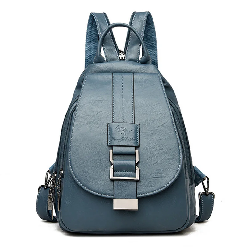 Backpack Straps-Design Fashion Women Zipper Durable Casual High-Quality