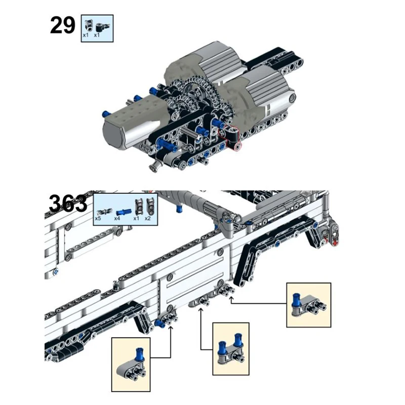 MOC-19587, 6x6 класс, строительные блоки, игрушка, техника, городской перевозчик, грузовик, техническая модель, кирпичи, игрушки для детей, рождественские подарки
