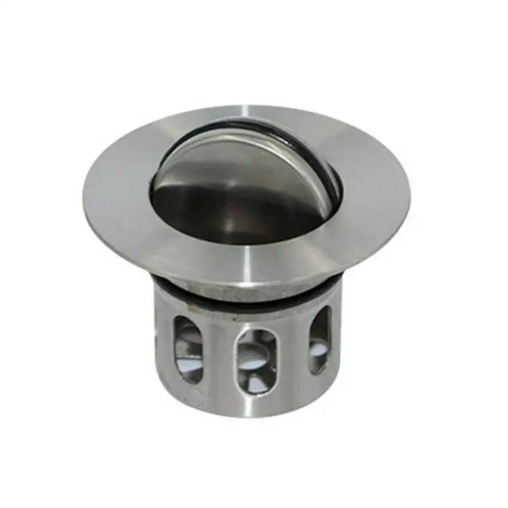 Bounce Drain Filter Drain Plug Washbasin Steel Sink Drain Up Drain