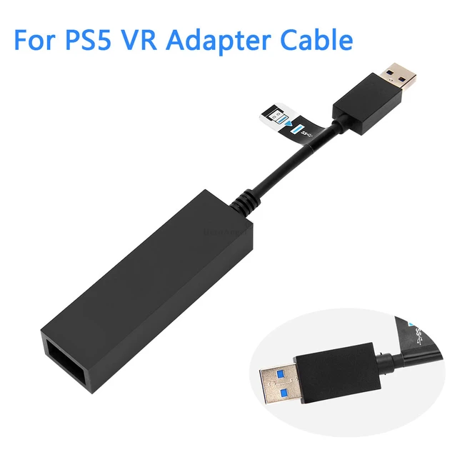 1 PCS USB3.0 PS VR To PS5 Cable Adapter VR Connector Camera Adapter For PS5