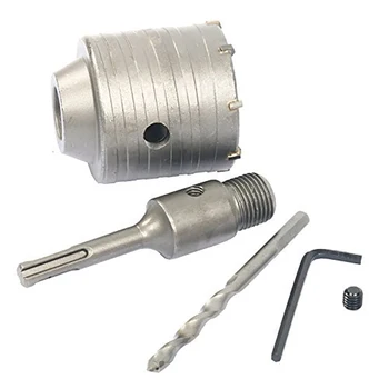 

Sds Plus Shank Concrete Cement Stone Wall Hole Saw Drill Bit Hole Saw Cutter 65Mm Rod 110Mmm For Brick Concrete Cement Stone
