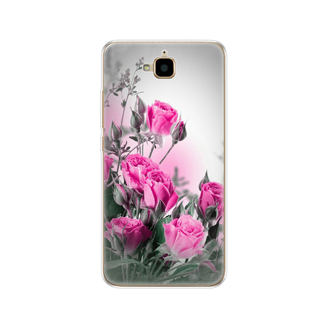 Huawei Honor 4C Pro Phone Case Case Honor 4C Pro Cover Huawei Y6 Pro 2015 Silicone Soft Bottom Case TIT-L01 TIT-TL00 Phone