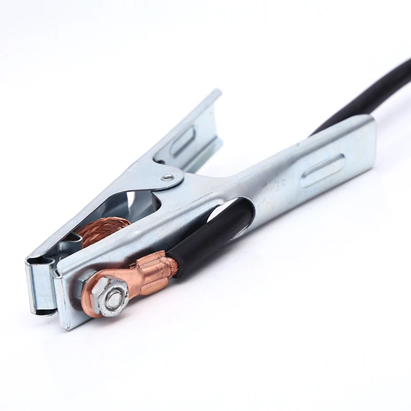 Retail 300A Ground Welding Earth Cable Clamp Clip for MIG TIG ARC Welder 1.5M/ Cable 10-25 Plug Weld Holder Welding Soldering Su