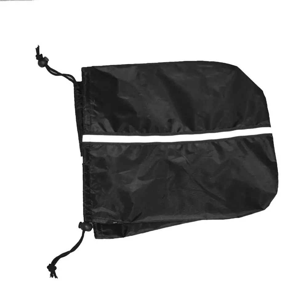 2 шт., Универсальная автомобильная зеркальная крышка, защита от мороза, снега, льда, водонепроницаемая боковая зеркальная Крышка для внедорожника, грузовика, фургона, защита для автомобиля - Цвет: Black