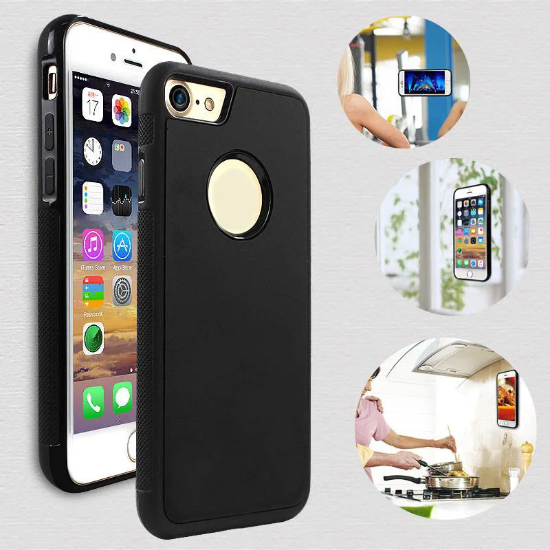 Антигравитационный чехол для телефона чехол для iPhone 6 6S Plus, антигравитационный чехол из ТПУ, магические нано Антигравитационные Чехлы, АДСОРБИРОВАННЫЙ чехол для автомобиля
