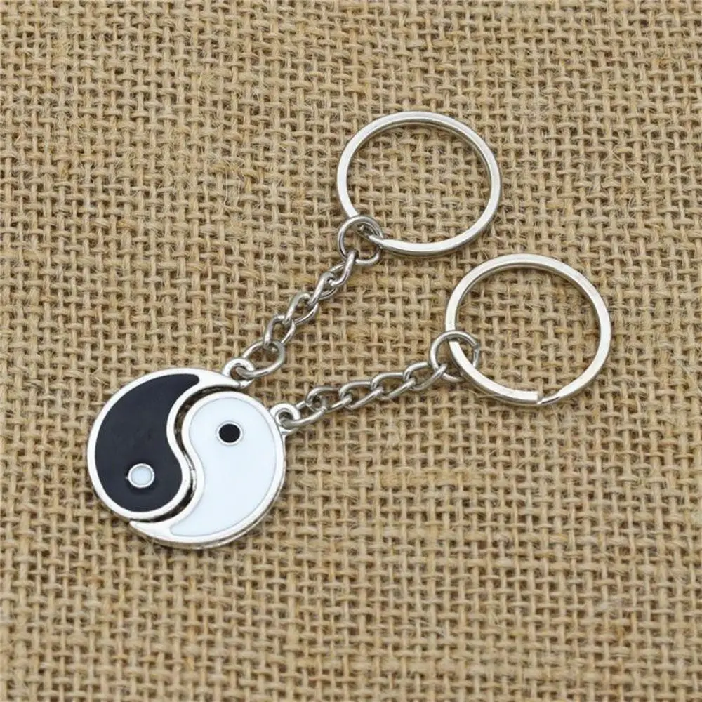 Брелок для ключей Yin Yang 1 пара|Кольца ключей| |