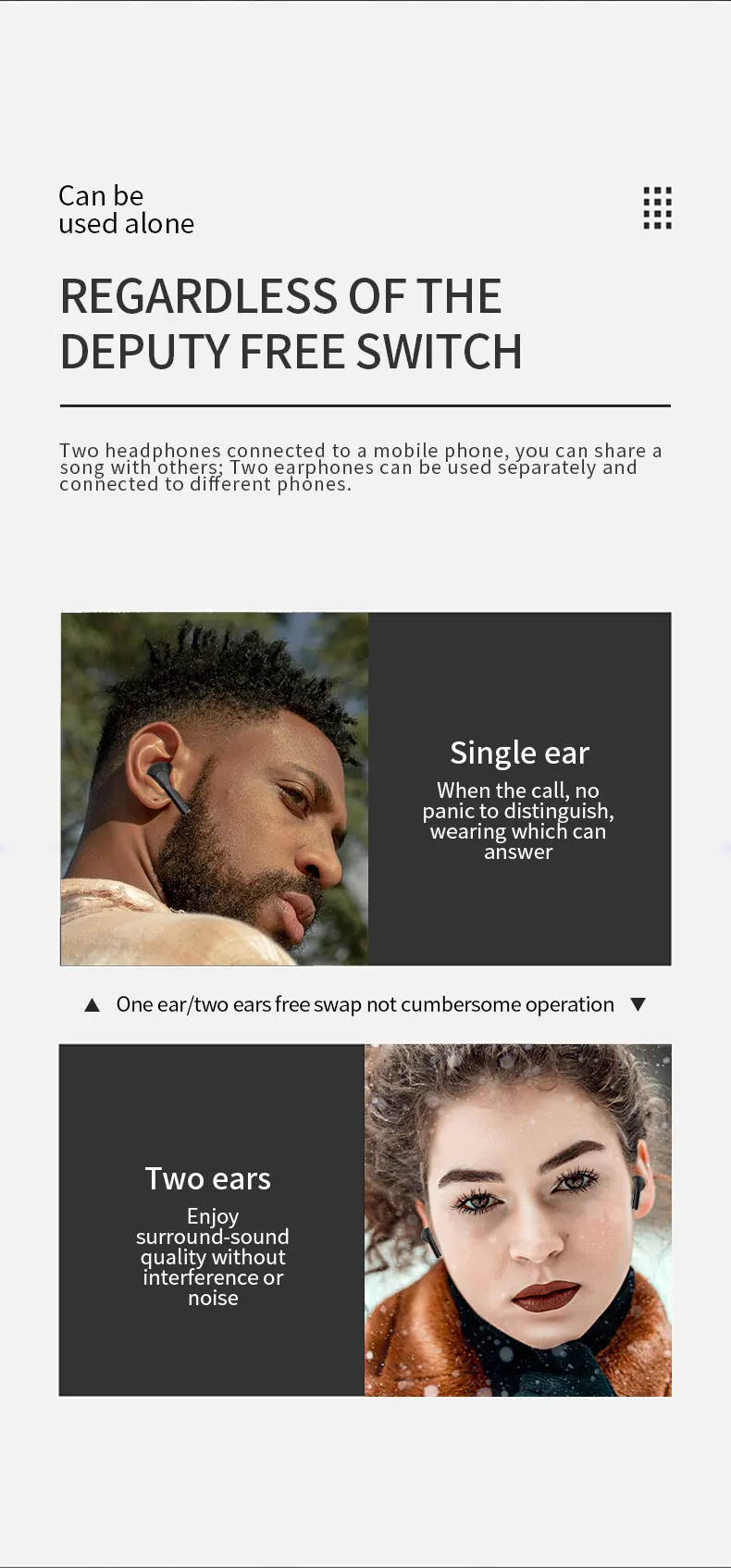 M30 sem fio fones de ouvido bluetooth