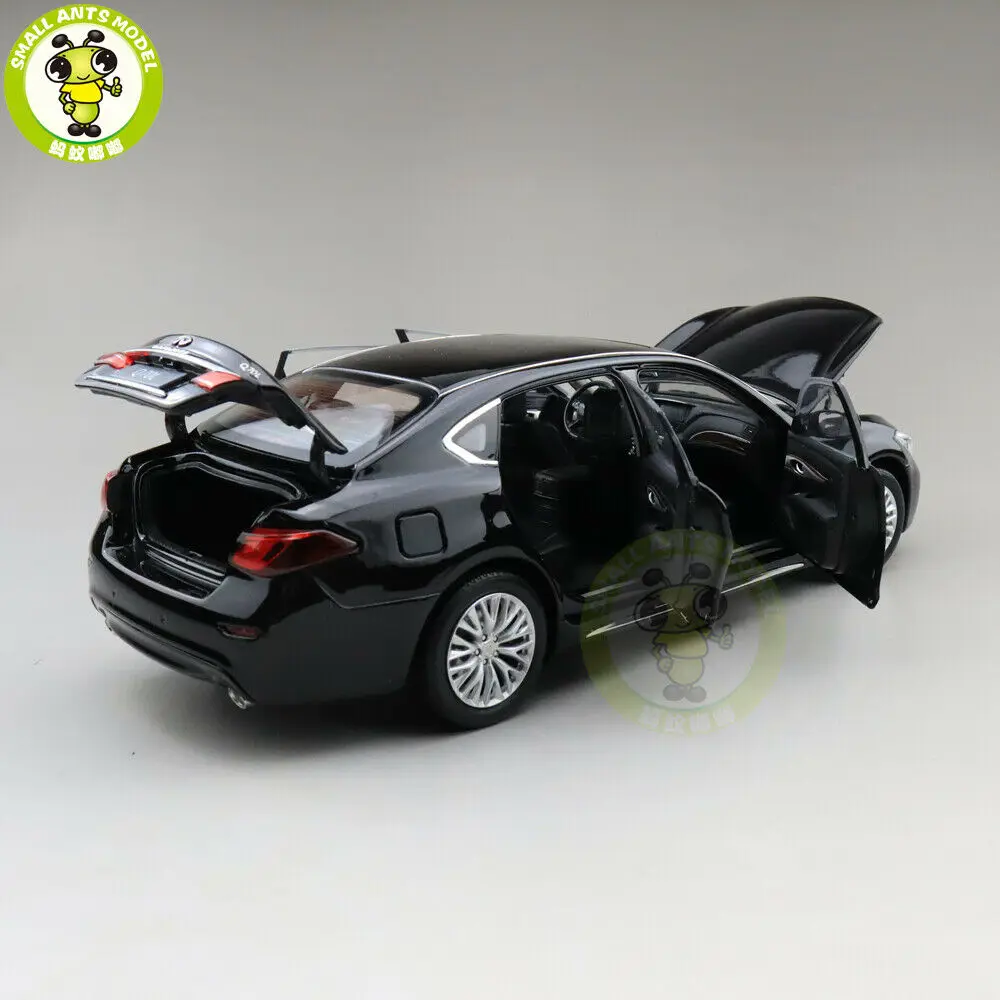 1/18 Q70L Q70 литые модели автомобилей игрушки для мальчиков и девочек подарки черный