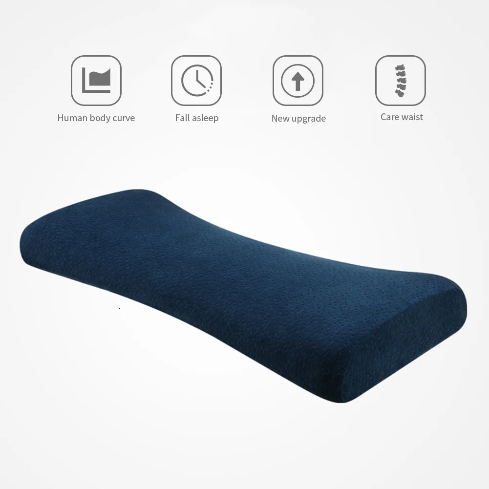 Подушка для сна из пены памяти Ортопедическая подушка для поддержки поясничного отдела боковые шпалы для беременных поясничная подушка для поддержки шейного отдела