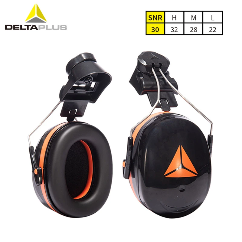 Deltaplus Protectores auditivos tipo colgante, orejeras a prueba de ruido para protección auditiva, casco de seguridad|Protectores de oído| - AliExpress