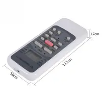 Remplacement de la télécommande du climatiseur, contrôleur universel pour Midea Rlaquated M/E, horloge intégrée, minuterie, canonique, nouveau 4