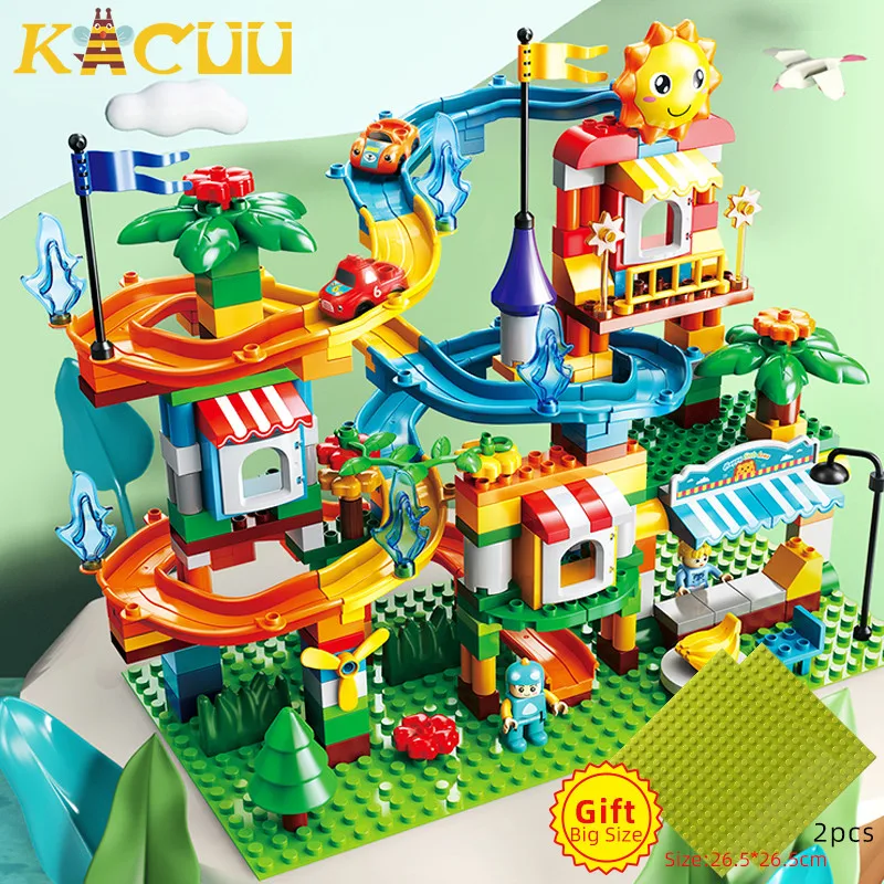 marble run blocks compatible with duplo