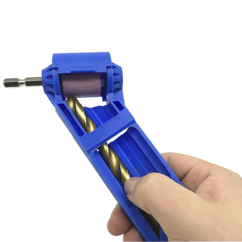 HOT-2-12.5Mm Drill Bit Sharpener Corundum Grinding Wheel Portable Powered Tool For Drill Polishing Wheel Drill Bit Sharpener