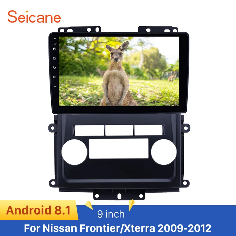 Seicane 9 дюймов gps навигация Android 8,1 автомобильный Радио стерео плеер для Nissan Frontier/Xterra 2009-2012 поддержка DVR камера заднего вида