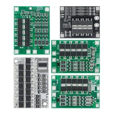 3s 4S 5S li-ion bateria de lítio 18650 carregador bms 25a 30a 40a 60a 100a placa de proteção com equilíbrio para o motor de broca