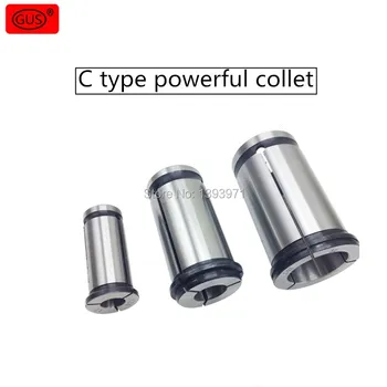

C25 C20 powerful collet 3MM-20MM powerful collet C type straight chuck