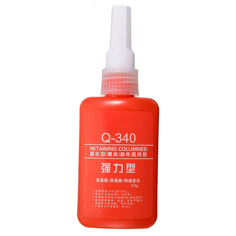 50ml High Strength Anaerobic Adhesive Threadlocker Lock Glue Sealing Anti-corrosion Threaded Nuts Metal Locking Adhesive