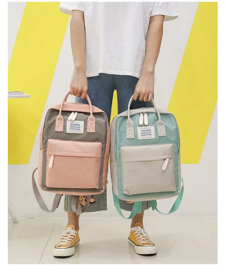 Милый Оксфорд модный рюкзак женский хит цвет рюкзак дизайн для девочек досуг путешествия школа простой личности багаж mochila