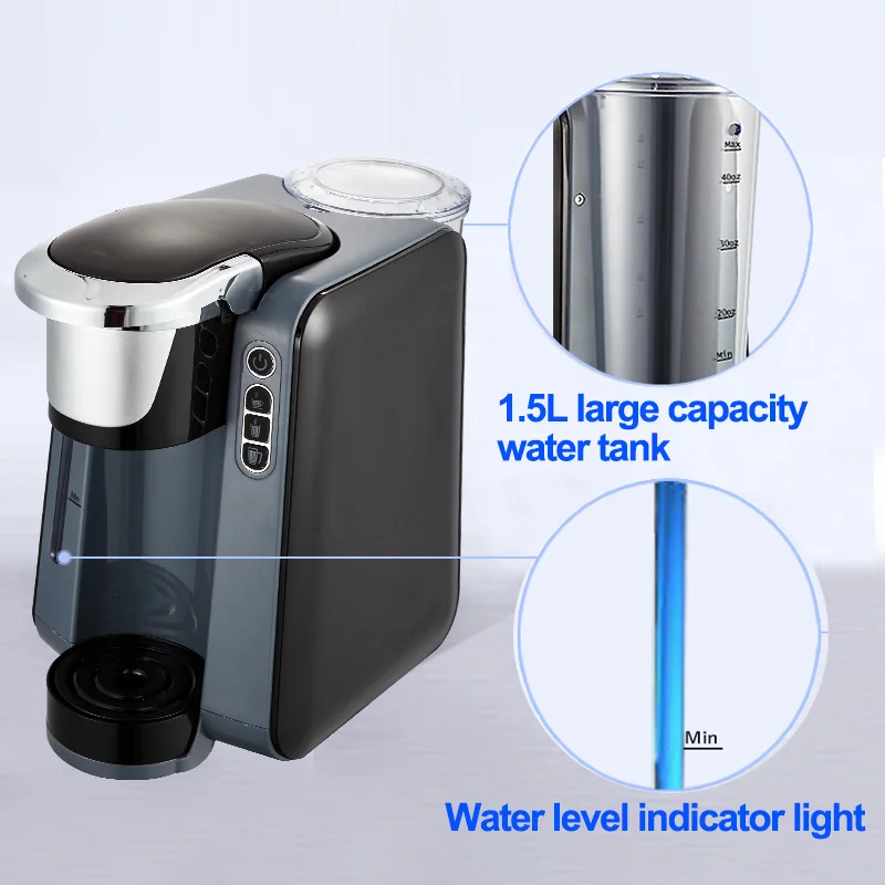 HiBREW K-Cup brewer; Кофеварка-машина, Кофеварка Kcup с одной чашкой, Капсульная кофемашина, автоматическая кофеварка