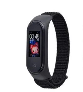 Нейлоновый ремешок для Xiaomi mi 4 3 сменный Браслет mi band 4 спортивный браслет дышащий браслет для Xio mi band 3 4 - Цвет: 9