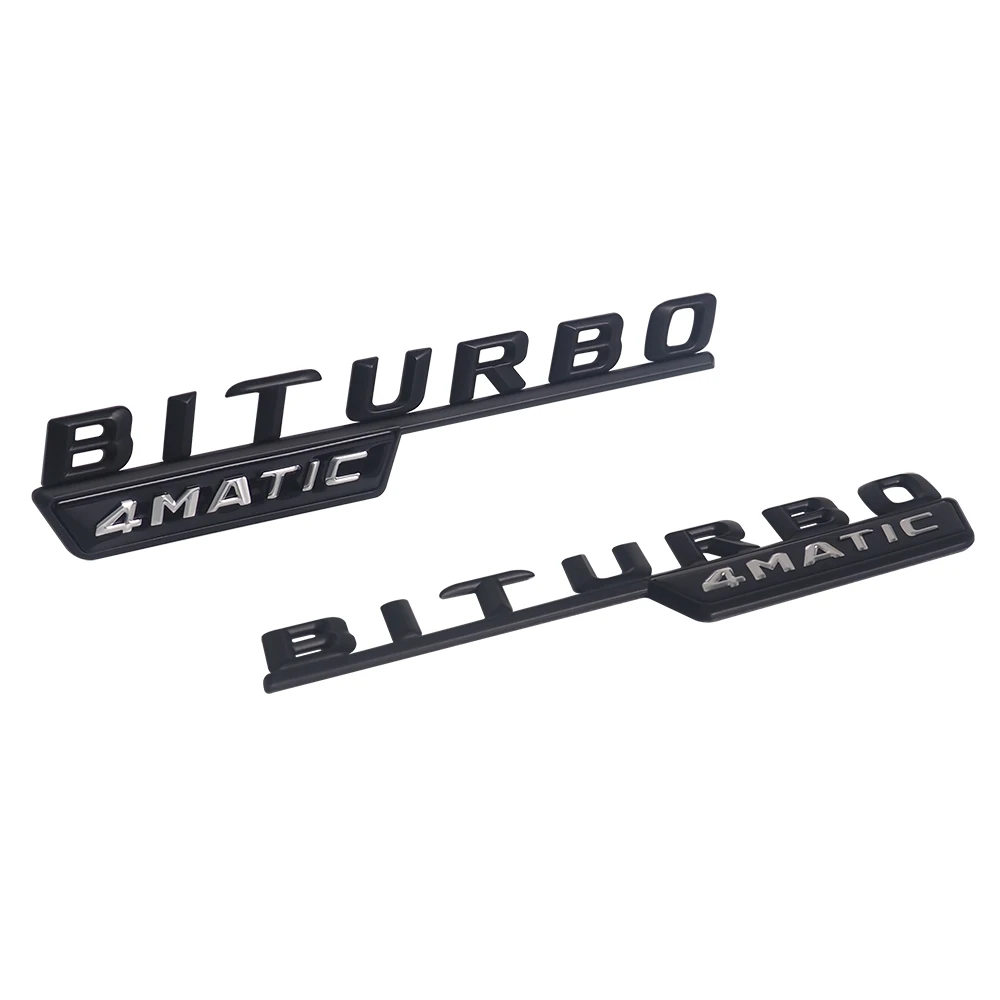 1 пара черный BITURBO 4matic Стикеры Для AMG Mercedes Benz CLA CLS W117 W212 E63 W202 W205 W176 W207 боковина крыла