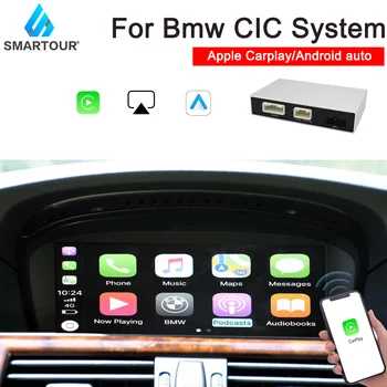 

Smartour Wireless Apple Carplay Android Auto Interface Decoder for BMW E60 E70 E71 E84 F10 F11 F25 F26 F30 CIC system