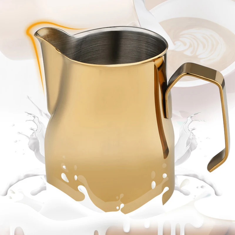 Botique-550Ml с длинным горлышком кофейная чашка из нержавеющей стали цветочный горшок иглы капучино цветок цилиндр