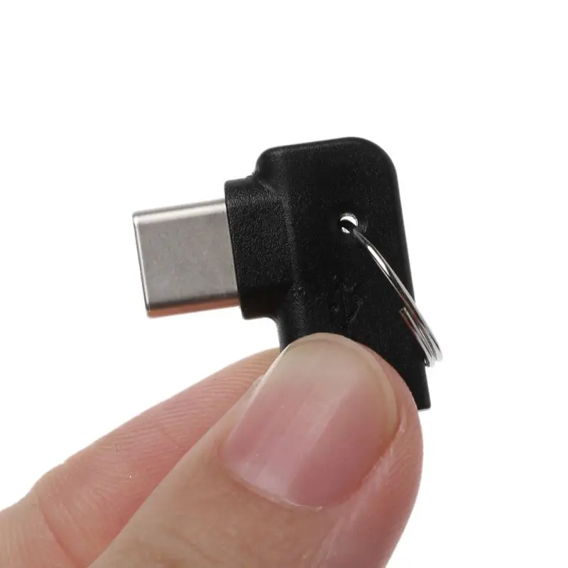 90 градусов Тип C штекер к Micro USB Женский зарядный переходник конвертер адаптер для samsung S10 S9 S8 Note 9/8 huawei mate 10/20