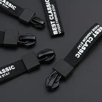 

Webbing No. 3 No. 5 Zipper Sliders Home textile bag with Down jacket zipper pull handle Metal slider Garment accessories 10pcs