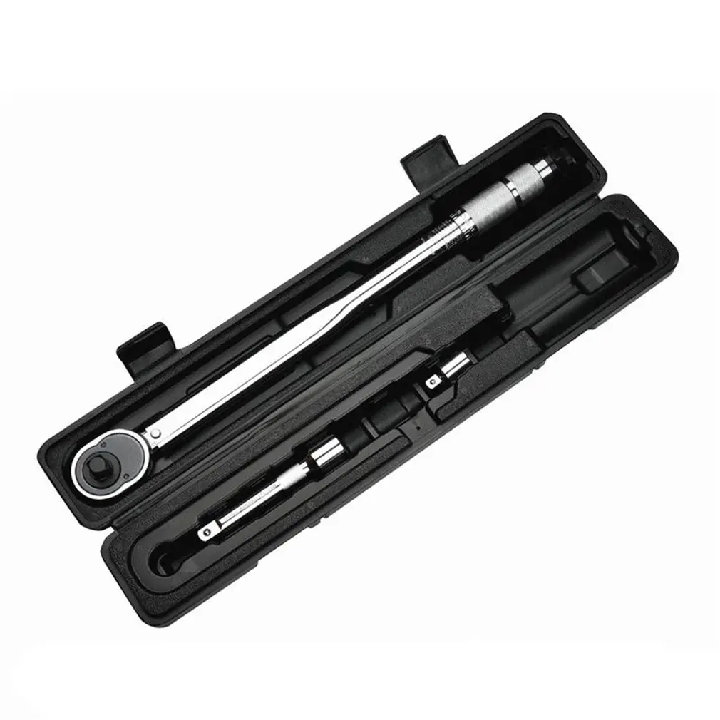 

1/2 Inch 28 to 210nm Click Adjustable Torque Wrench Bicycle Repair Three Tools kit Set Bike Repair Tool Spanner Hand Tool