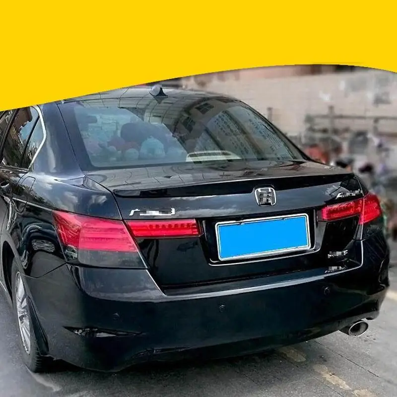 Украшение авто Automovil снаружи для автомобильного стайлинга индивидуальный дизайн автомобильные Спойлеры крыльев 08 09, 10, 11, 12, 13 лет, для Honda Accord - Цвет: MODEL C