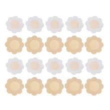 10 пар наклейки на соски дышащие одноразовые Невидимый для сосков чехлы для женщин