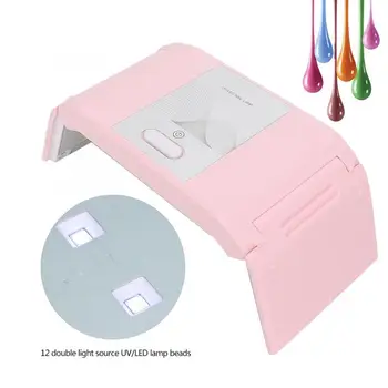

Nail Lamp 24W Foldable Portable Nail Lamp USB LED Gel Nail Polish Dryer Nail Art Machine Nail Lamps