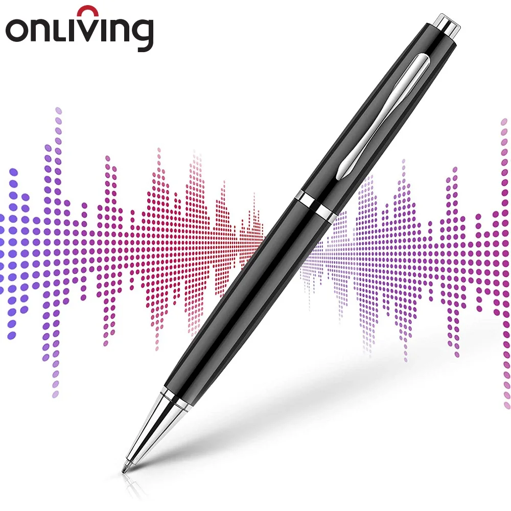 Цифровой диктофон ONLIVING Pen портативный USB MP3 мини-диктофон для лекций встреч
