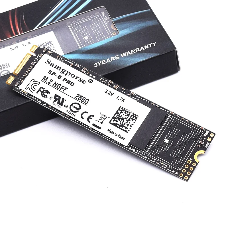 HY Samgporse SSD M.2NGFF 256GB твердотельный накопитель 2280 внутренний жесткий диск hdd для настольного ноутбука