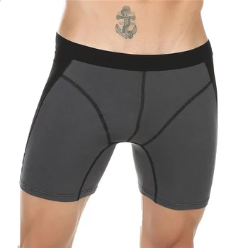 

1pc Mens Underwear Boxer Long Boxers Men Brand Male Panties od's Underpants Homme Slip Calzoncillos Hombre Boxershorts Man