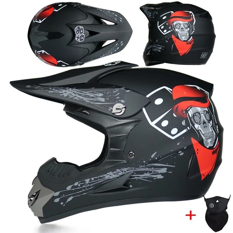 Новое поступление мотоциклетных Шлемы ABS унисекс Dot DH шлем для гонок на мотоцикле бездорожье - Цвет: 2b