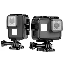 Вертикальная рамка-клетка для Gopro Hero 7 6 5 go pro защитная рамка, аксессуары для камеры gopro штатив-рюкзак Поддержка крепления