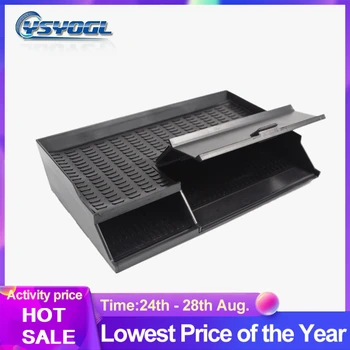 

To Car Storage Box Applicable Tesla Model 3 Instrument Panel Auxiliary Driving Glove Box For Tesla Center Console Storage Box