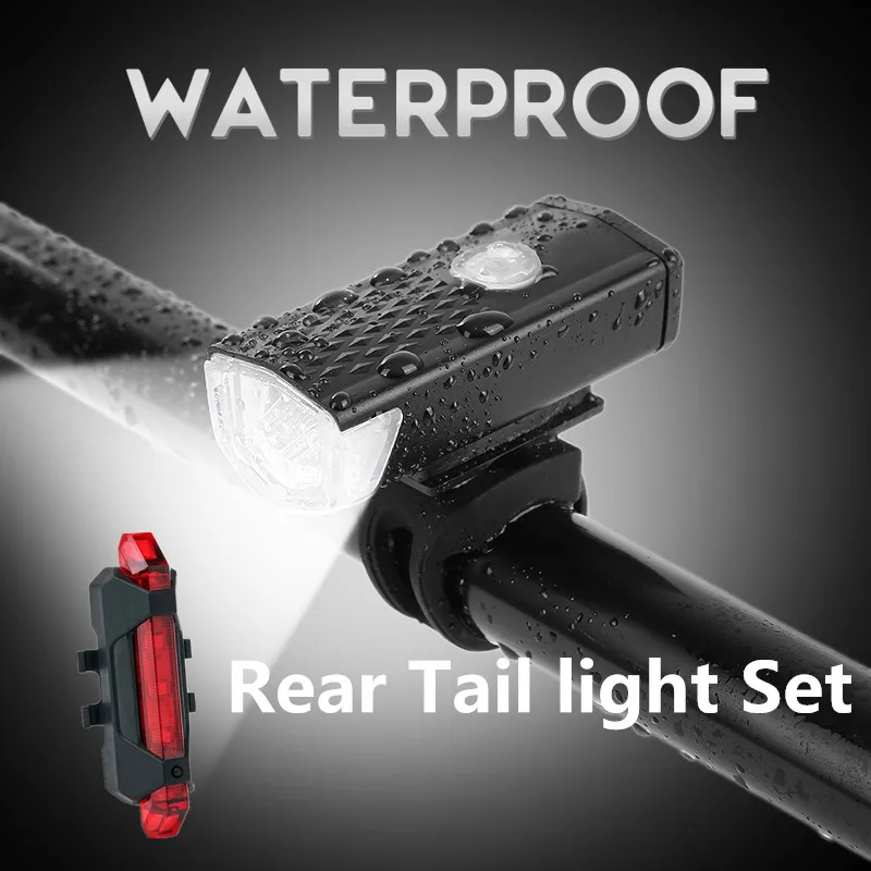 300 Lumens Bicycle Light Mountain bike USB Rechargeable Bike Light Safety Warning Front Lamp Front Headlight Bicycle Accessories 300 Lumens Bicycle Light Mountain bike USB Rechargeable Bike Light Safety Warning Front Lamp Front Headlight Bicycle Accessories