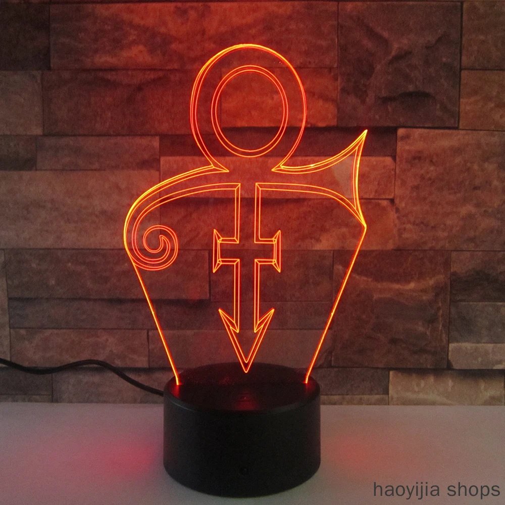 

New amazing LED 3d illusion decoration, 3D night light, table lamp, colorful Chaning interior decoration lamp, room decoration