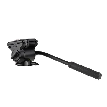 

Photography Camera Video Fluid Head Hydraulic Ball Head Tripod Monopod Ballhead Quick Release Plate 360Degree Panoramic Shooting