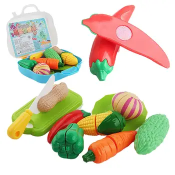 

Children Cutting Fruit Set Pretend Play Accessories for Kids