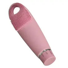 Портативный Очищающий Инструмент силиконовый очиститель для лица Электрический моющий прибор ультразвуковая Вибрация Водонепроницаемая моющая щетка